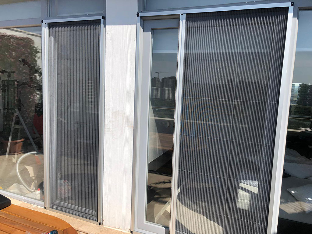 Akordiyon Sineklik (Pileli, Plise)